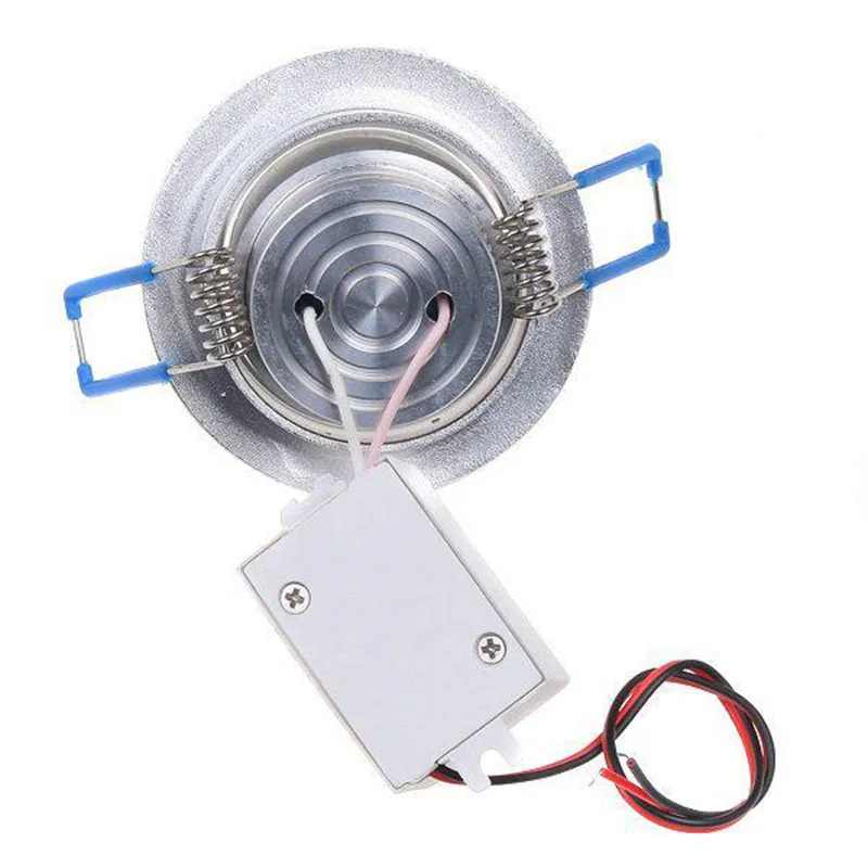 3W RGB LED Ceiling Down Lights Recessed spot light lamp Bulbs AC 90V-260V 3W downlight AC/DC 12V Birthday party Colorful lights