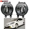 2PCS Super Bright LED Fog Head Lamp Left Right H8 H11 Socket For For TOYOTA Venza Sienna Venza for Prius C Prius V matrix Avalon ► Photo 1/6