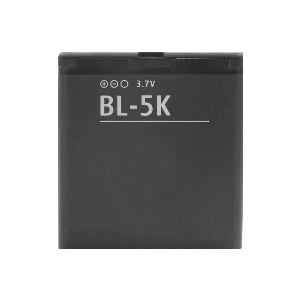 Литиевая батарея 3,7 V 1200MAh перезаряжаемая литиевая BL-5K BL 5K BL5K батарея для телефона Nokia N85 N86 8MP N87 2610S 701 Oro