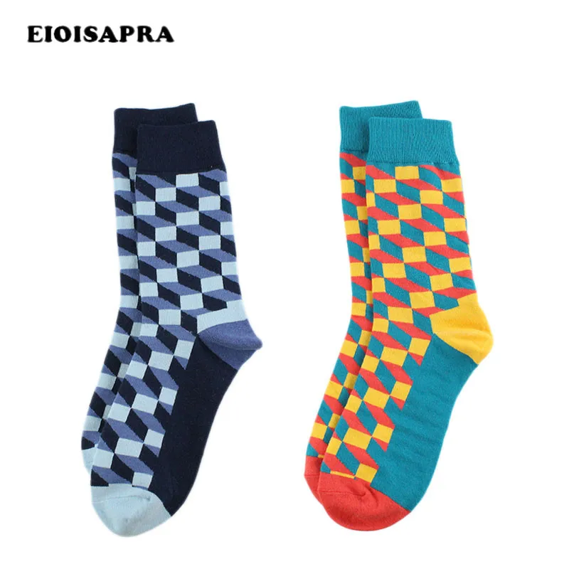 EIOISAPRA 2 пары уличное/Деловое платье красочные женские носки для скейтборда