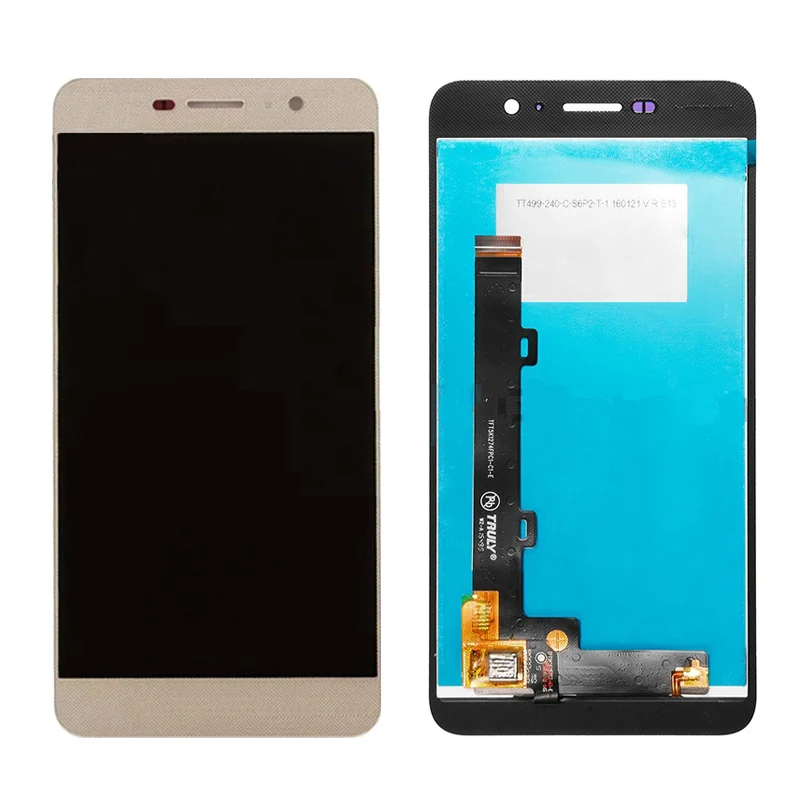 5,0 ''с рамкой дисплей для Huawei Honor 4C Pro TIT-L01 ЖК-дисплей сенсорный экран дигитайзер сборка Замена+ рамка+ Инструменты - Цвет: gold No Frame