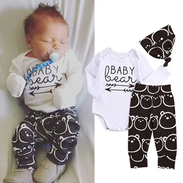 baby winter bear suits