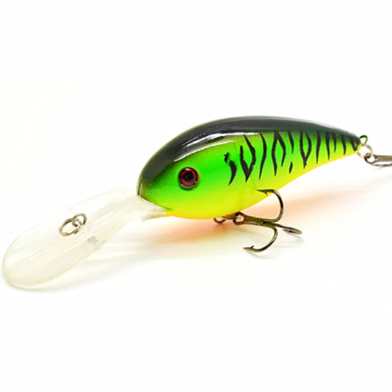 15G 10.5C Big Temptation Fishing Lures Minnow Crank Bait Crankbait Bass Tackle Treble Hook bait wobblers fishing free shipping