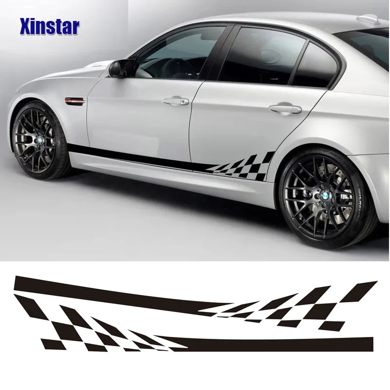 

2pcs M power performance car side sticker for bmw 1 3 5 series 116i 118i 120i 320i 328i 330i 520i 528 525 F10 F30 X1 X3 X5 X6