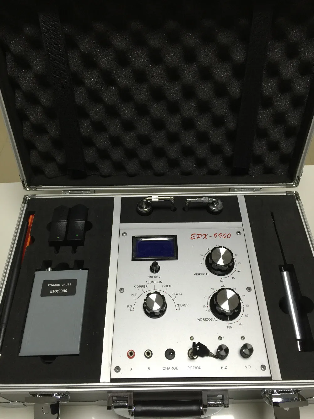 EPX9900 Long Range King Gold Silver Copper Tin and Jewel Metal Detector