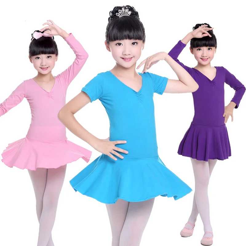 

Children Ballerina Blue Ballet Dress Leotards Gymnastics Tutu for Girls Kids Dance Costumes Dancing Clothes Dancer Wear Clothing