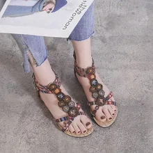 New Flat Sandals Women Bohemia Beach Summer Shoes Women Sandals Scarpe Donna Zapatos Mujer Sandalias New Flat Sandals Women Bohemia Beach Summer Shoes Women Sandals Scarpe Donna Zapatos Mujer Sandalias