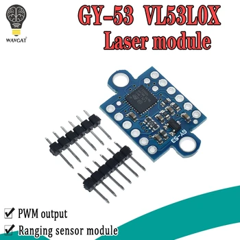 

WAVGAT GY-53 VL53L0X laser ToF flight time Range sensor module Serial PWM output