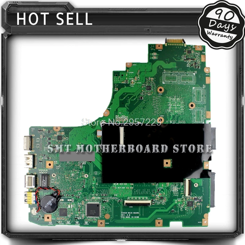 Материнская плата K46CA для For Asus K46C K46CM K46CB S46C материнская ноутбука с 1007 CPU REV.2.0 100%