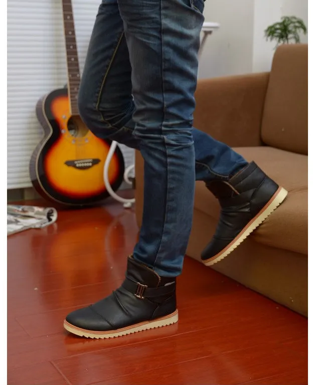 Disfraces pulgada servidor 2015 nuevos hombres botas hombres de nieve para hombre de invierno de  algodón acolchado en forma de bota martin botas zapatos casuales M :  M5_11153|m5 screw|boots netm5 e60 - AliExpress