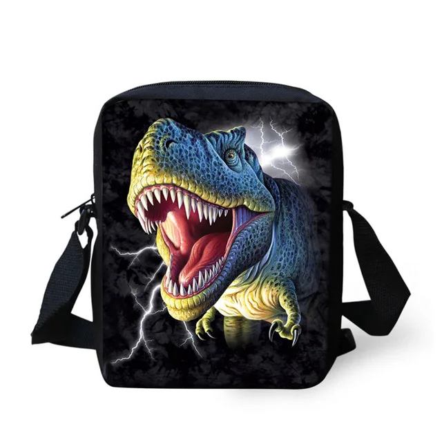 INSTANTARTS 16 дюймов популярный 3D Динозавр мир Рюкзак Набор ортопедический школьный ранец для мальчика Дети Mochila ранец Повседневный Рюкзак - Цвет: Z3428E