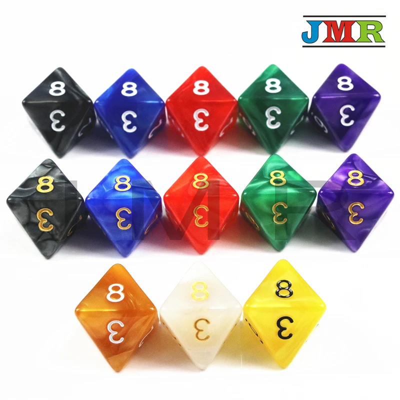 Buy High Quality 10PCS TRPG D8 Dice for Dungeons