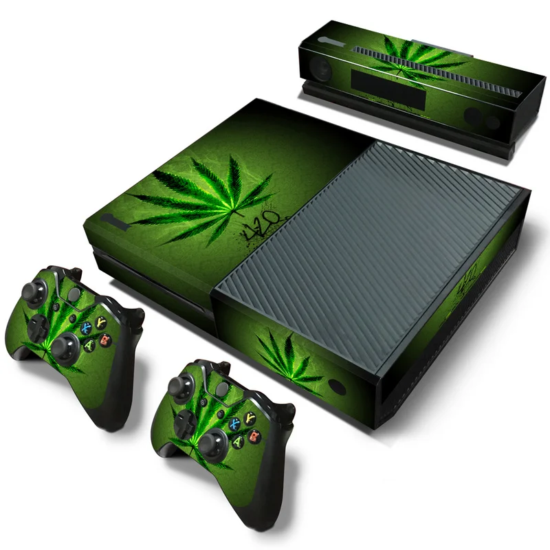 Травы наклейку кожи для Microsoft Xbox One Винил Защитная крышка наклейка для Xbox One Console controle кожи для Xbox One - изображение