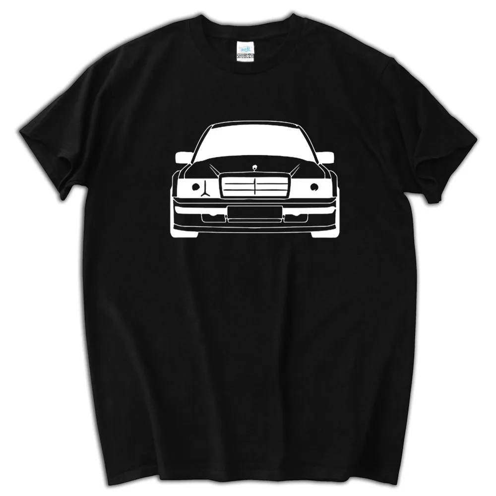 

mens T Shirt Graphic Letter Men's T-Shirt Mercedes 190E Evolution II Black Car Tops Teenage 100% Cotton top tees sbz5114