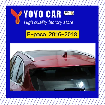 

Hot sale high quality silver color screw install aluminium alloy side rail bar roof rack for F-PACE 2016 2017 2018