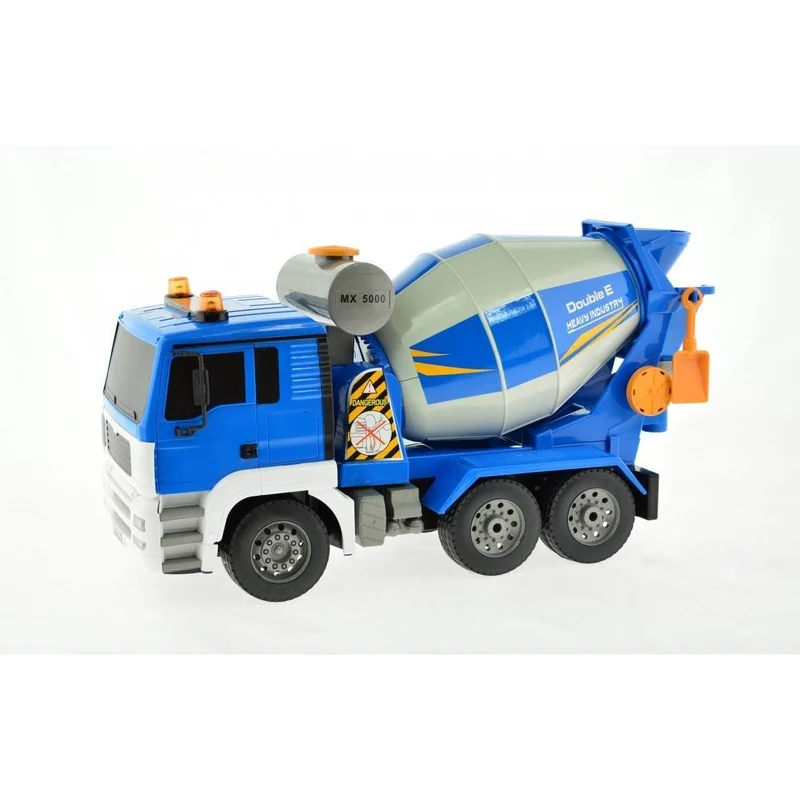 1:20 Scale RC Cement Mixer Truck with Lights and Sound Construction Engineering Vehicle Model Electronic Hobby Toys