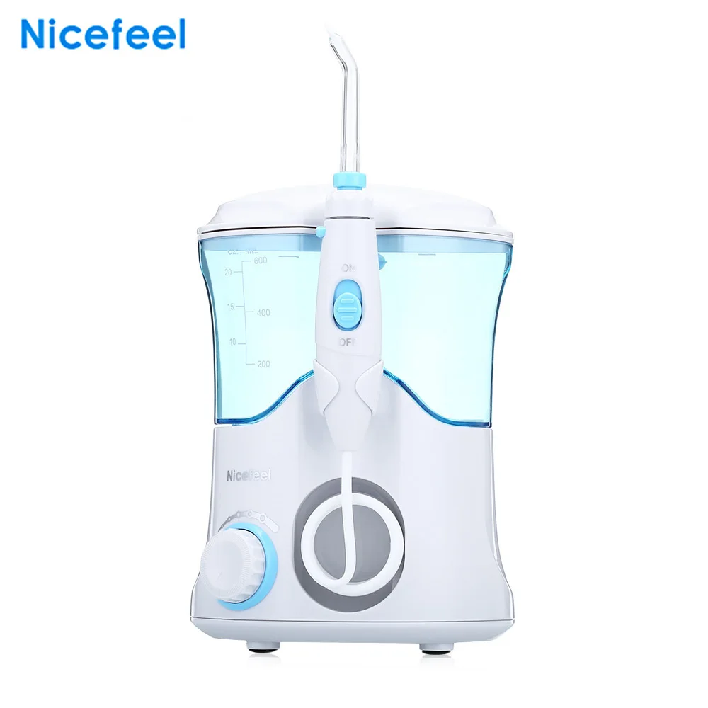 

Nicefeel FC169 Dental Flosser Oral Irrigator Water Jet Teeth Cleaner 1200 / Min Pulsation Effective For Improving Gum Health
