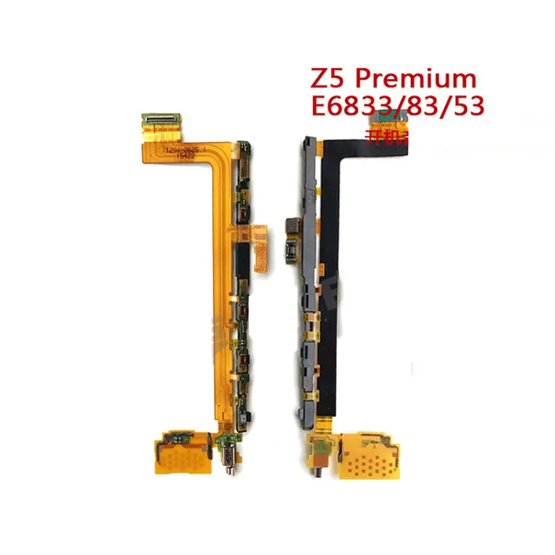 Новый для Sony Xperia Z5 Премиум E6833 E6853 E6883 мощность вкл/Выкл Объем шлейф с Вибрационный