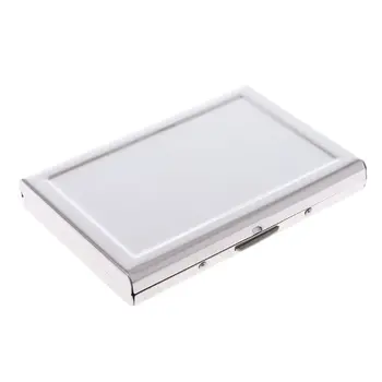 

Aluminum Metal Waterproof Business ID Credit Card Wallet Holder Pocket Case Box Storage Card Container
