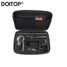 Портативный чехол для хранения DOITOP Insta360 One X для селфи-палки Insta 360, кабель для зарядки аккумулятора, чехол для дайвинга