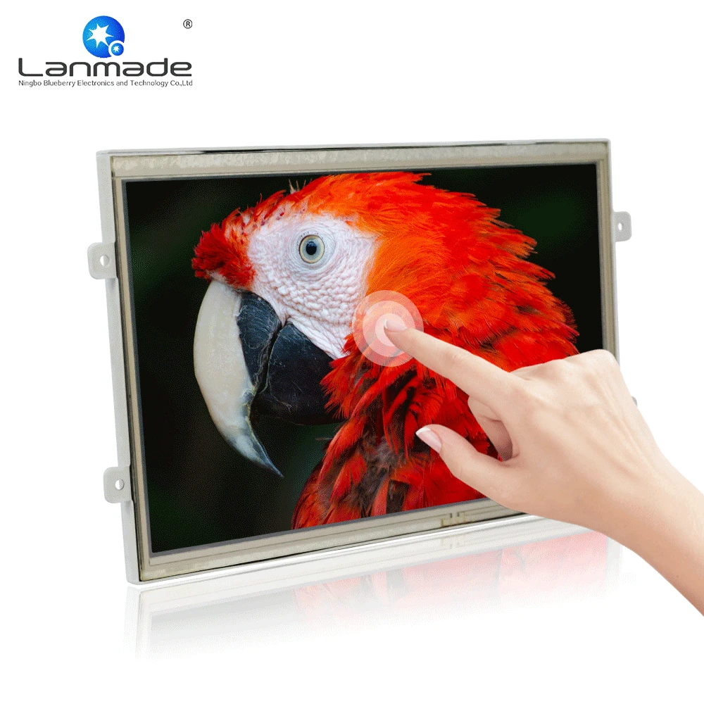 

Resistive touch operation function signage numbers transparent touch screen digital media player