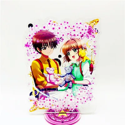 Cardcaptor Sakura Card Captor KINOMOTO фигурка на акриловой подставке модель ювелирных изделий