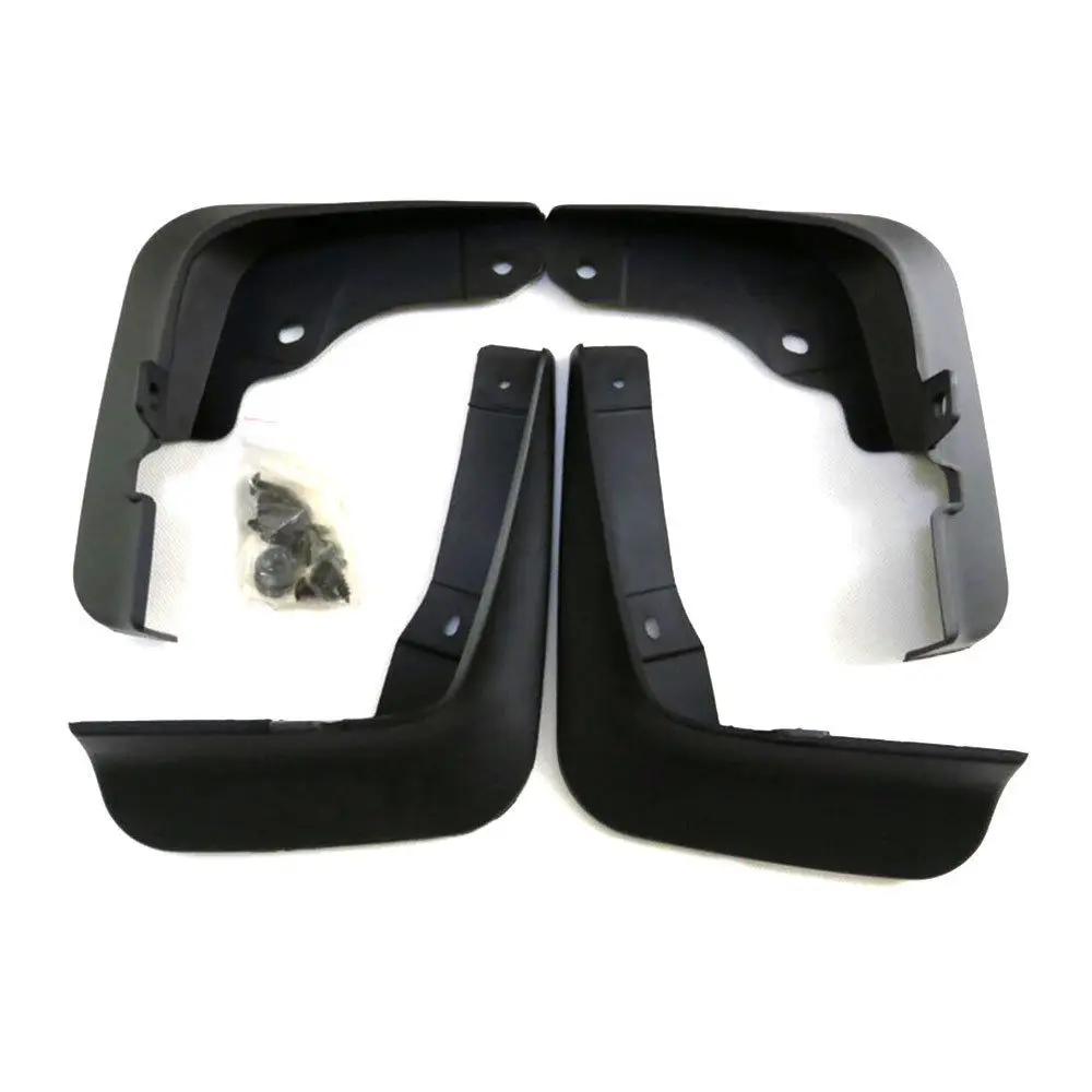 4pcs/set Car Fender Mud Flaps Splash Guard Mud Guards ABS Protector For