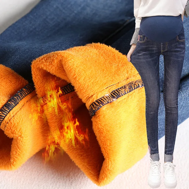 임신 여성을 위한 따뜻하고 세련된 겨울 소재 바지: 궁극의 안락함과 스타일