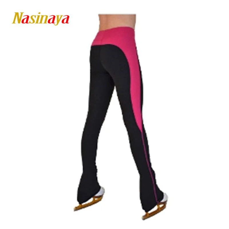 Figure Skating Pants Long Trousers for Girl Women Training Competition Ice Skating Warm pants