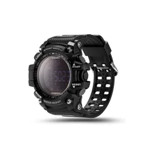 New Sport smart watch buzzer sound alarm sport monitor IP67 waterproof burned calory men watch remote