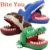 crocodile Dog Shark Funny Toy Creative Electric Mouth Bite Game Family Challenge Game Kids Push Teeth Toy Plastic Bite Finger
