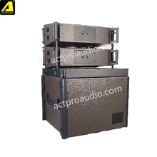 Kara double 8 дюймов и Sb18 18 дюймов, сабвуфер активный линейный массив звуковая система Профессиональное аудио Мини громкоговоритель линейной цепочки