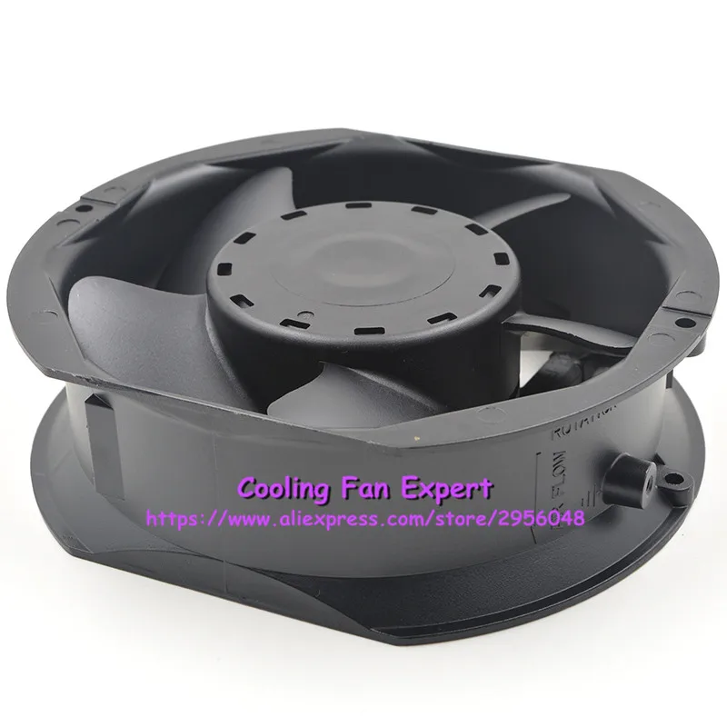 YM2417ANB1 Communication Equipment Cooling Fan DC 24V 0.6A 14.4W 3000RPM 17251 172*150*51mm 17cm 2 Wires YM2417ANB1 Communication Equipment Cooling Fan DC 24V 0.6A 14.4W 3000RPM 17251 172*150*51mm 17cm 2 Wires