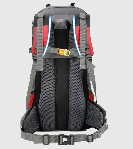 Free Knight 60L large capacity climbing professional mountaineering bag men and women hiking camping outdoor bag + rain cover