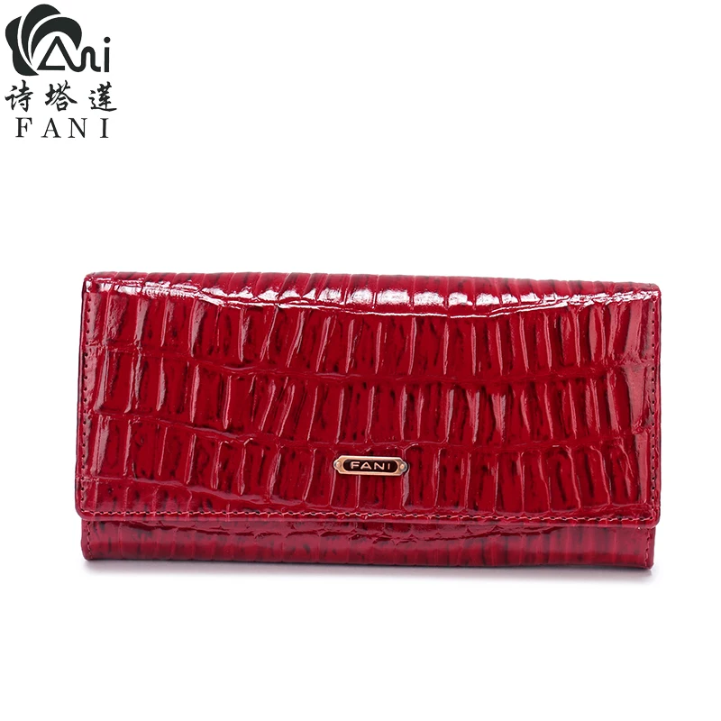

FANI Women Wallet 2018 New Design Womens Wallets And Purses Long Style Wholesale And Retail Bag Hot Sale Wallet Brand Coin Purse