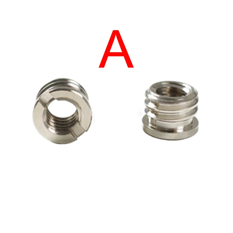 Screw Adapter 10pcs 1/4" to 3/8" for Tripod