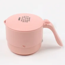 DMWD 0.5L Foldable Mini Electric Kettle 100V-250V Travel Portable Water Heater With 4 In 1 EU/US/UK/AU Plug Converter