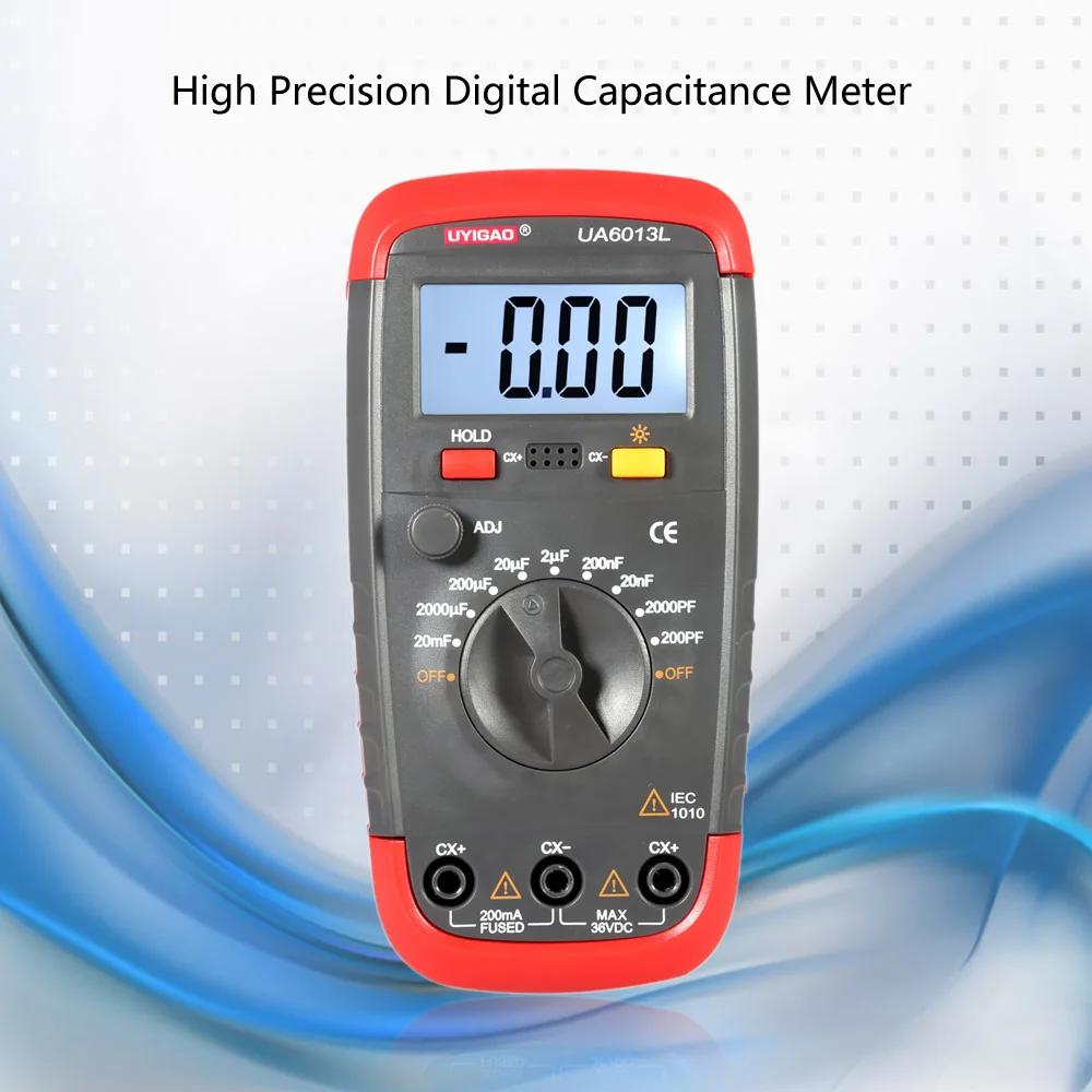 

digital capacitance meter portable capacitance measuring instrument High precisionLCD Capacitor inductance meter
