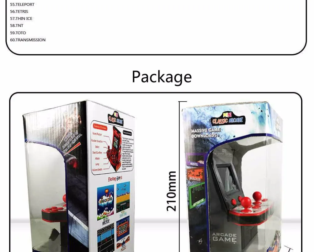 mini arcade 8