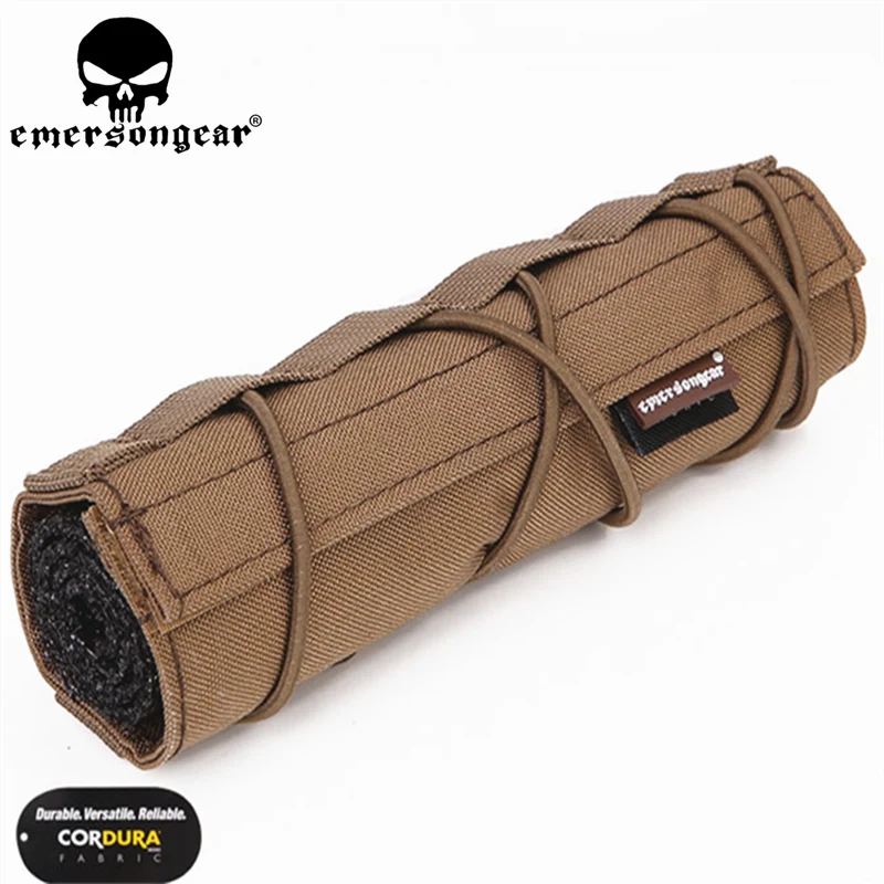 Silencer Airsoft Suppressor Cover  Emersongear Shooting Muffler - 18cm  Multicam - Aliexpress