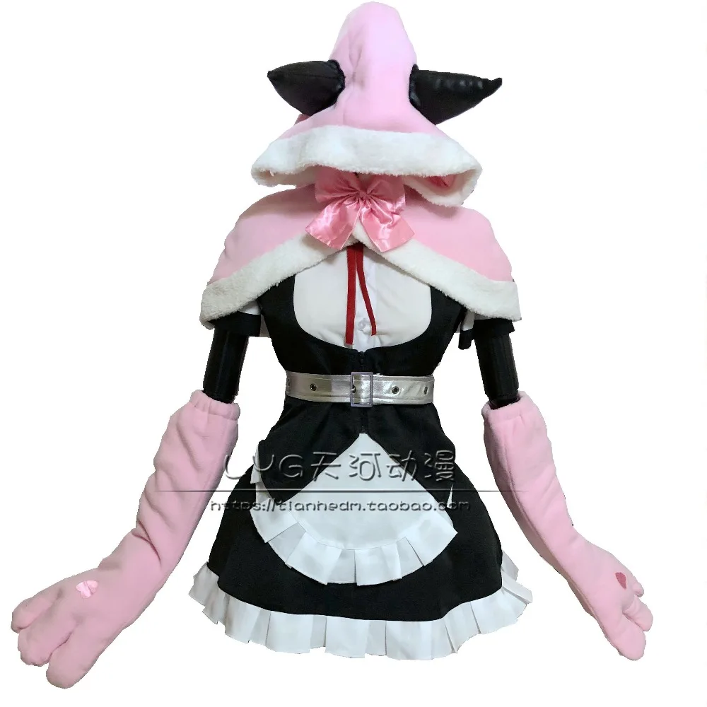 2019 Steins ворота Makise Kurisu Шиина маюри горничная платье Косплей Костюм сценическая