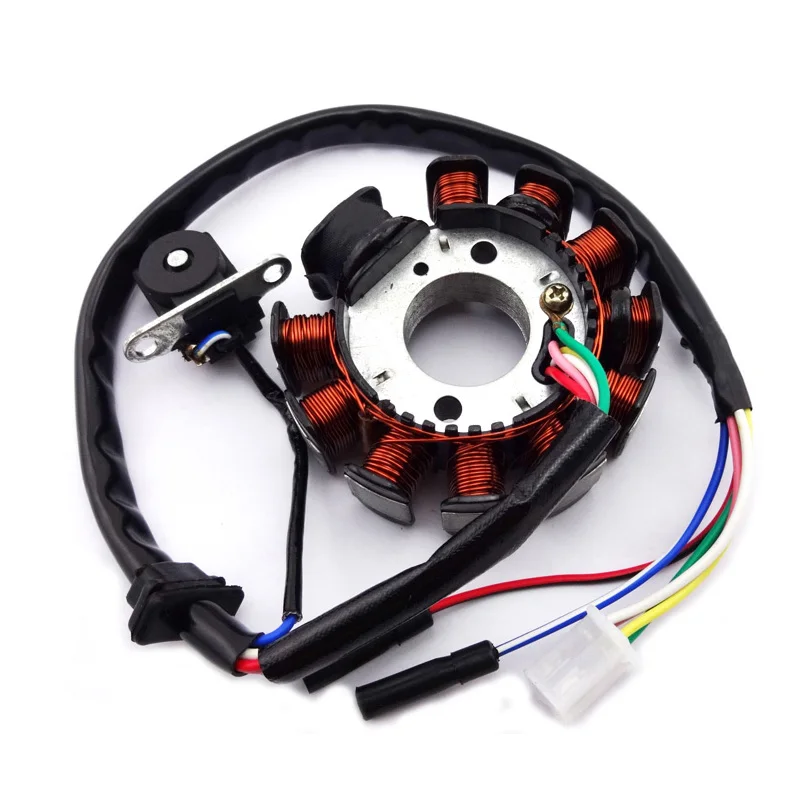 XLJOY 11 полюсные катушки Магнитный статор зажигания для GY6 125 150cc мопед скутер