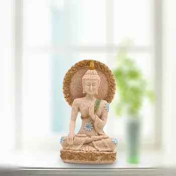 

Home decor crafts resin background Buddha ornaments sandstone crafts Tailand statues Buddha