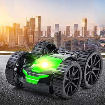 RC Car 4CH Double-Side RC Drift RC Auto Car Rock Crawlers Rolling Remote Buggy Cars With Radio Remote Controller Controlled Cars