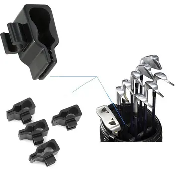 

14Pcs Golf Club Bag Clip On Putter Clamp Holder Putting Organizer Black