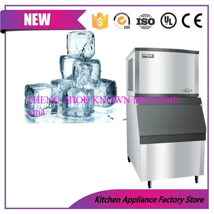 Commerical super 136kg/day ice maker ice machine with high quality