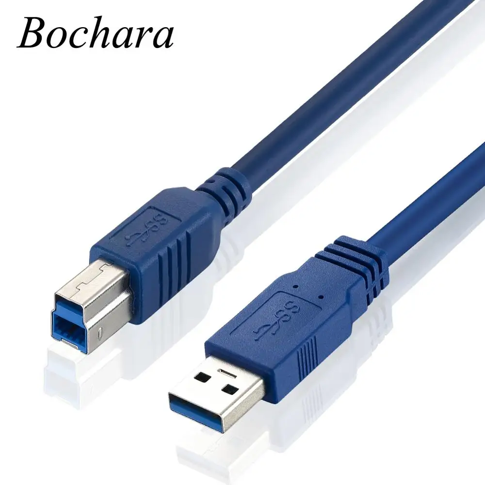 1x USB 3.0 A Female To B Male F//M Printer Data Converter Adapter Connector Blue