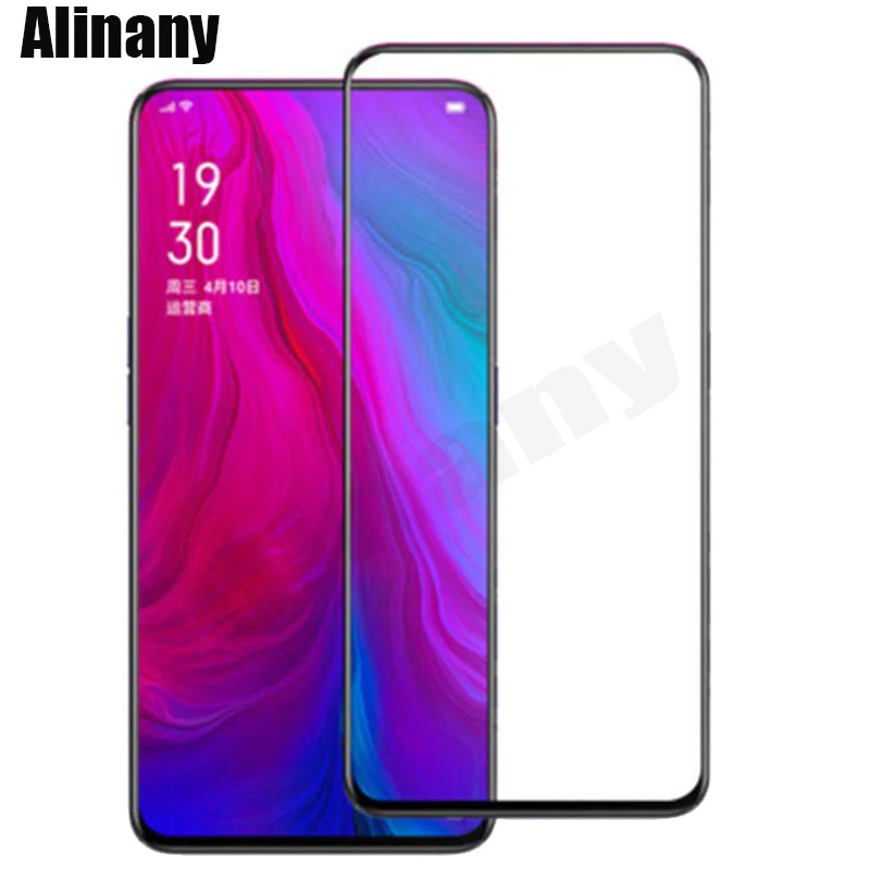 Закаленное стекло для Oppo Reno с полным покрытием экрана Защитная пленка 10X Zoom 2019