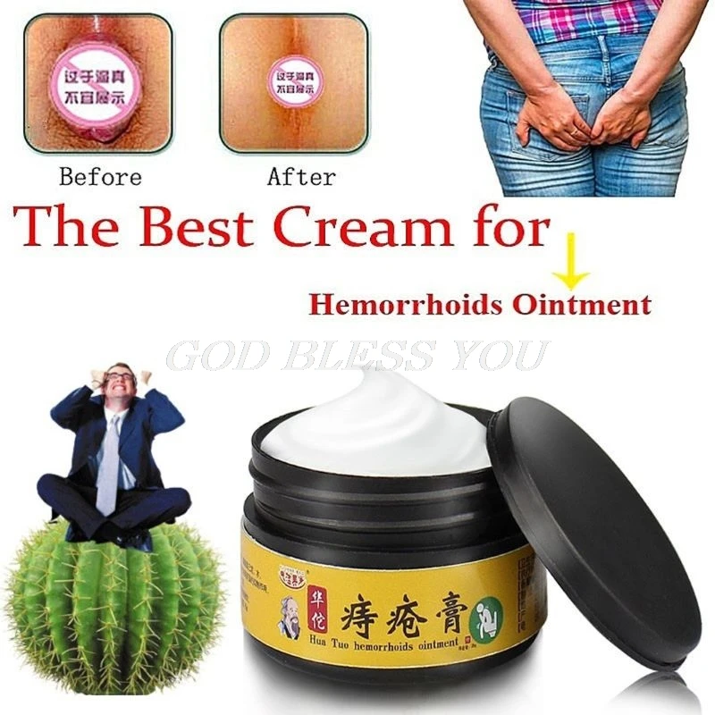 

25g Chinese Herbal Extracts Hemorrhoids Cream Ointment Internal External Piles
