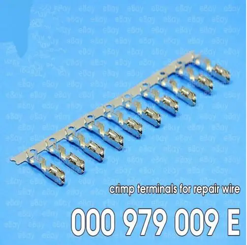 100 шт./лот ECU N 907 647 0 подсветка номерного знака круиз обжимные клеммы (контакты) для
